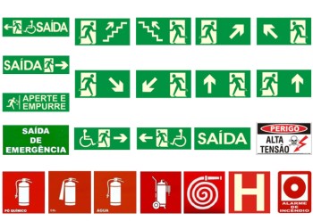 Sinalização de Equipamentos de Combate a Incêndio